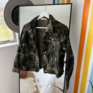 CAMO JEAN JACKET
